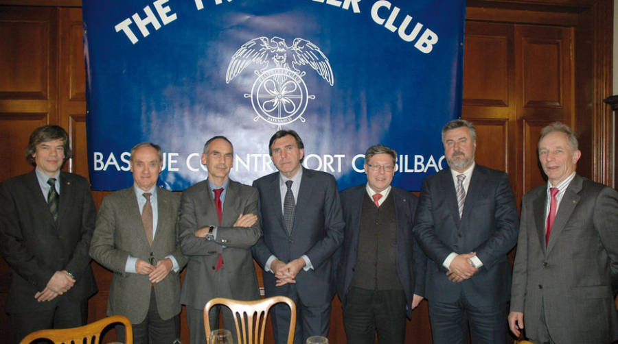 Jon Azua analiza en el Propeller Club del Pa&iacute;s Vasco-Port of Bilbao las claves competitivas