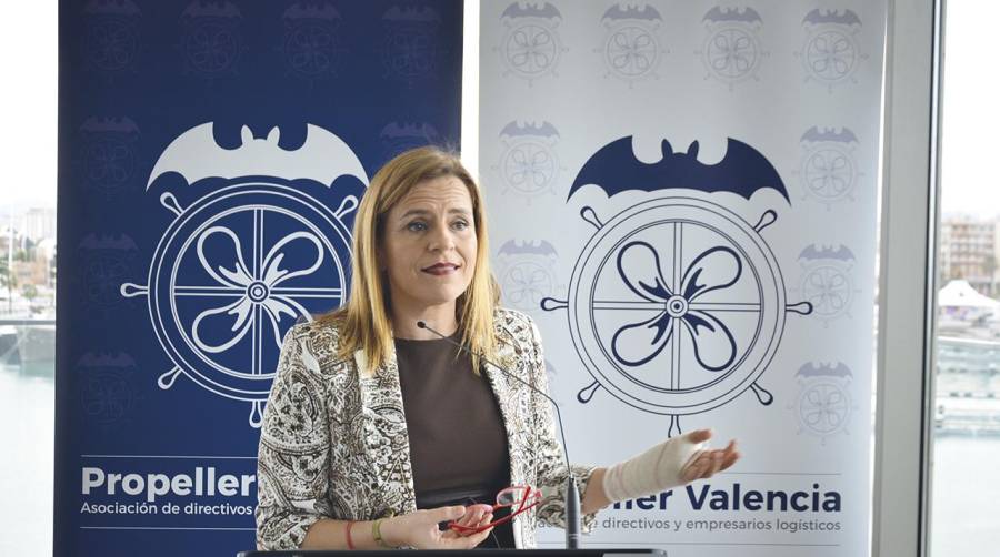 Pilar Bernabé asistió al almuerzo-coloquio de Propeller Valencia el pasado 14 de diciembre.