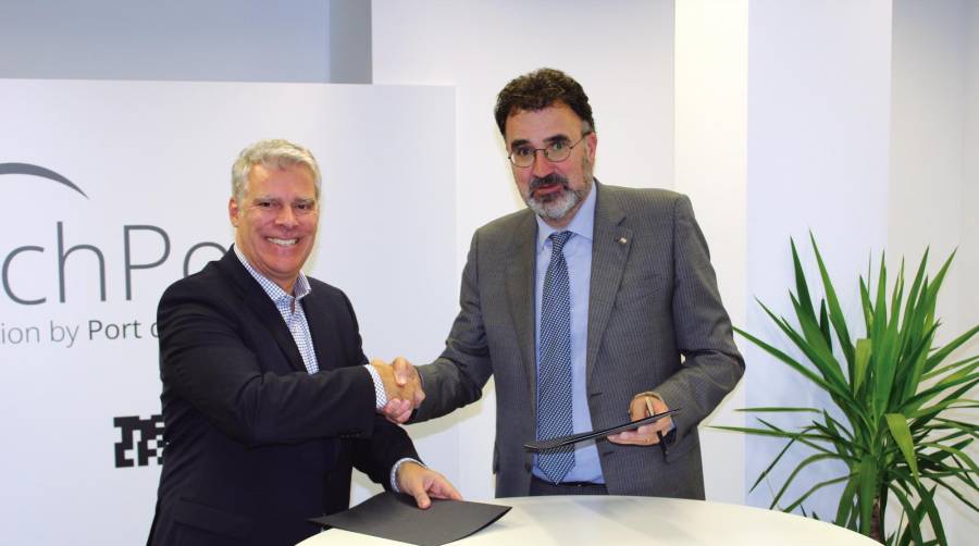 Port de Barcelona firma un acuerdo con Novarium y refuerza su alianza con Quebec