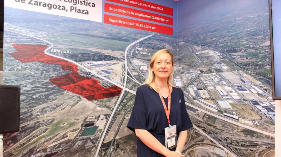 Marta Gastón, Consejera de Economía, Industria y Empleo del Gobierno de Aragón. Foto A.Tejera.