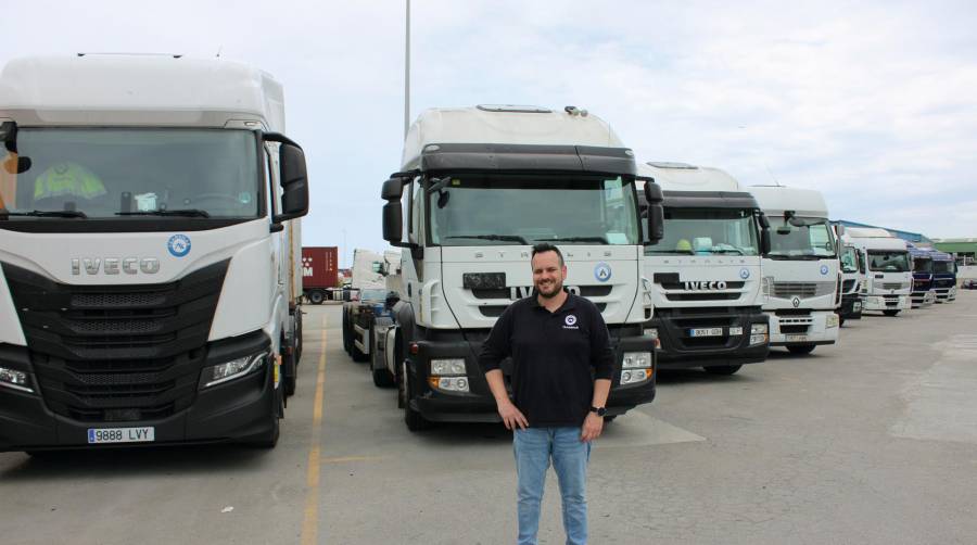 Iván Romero, director comercial de Transmar Logística (CTC). Foto J.P.