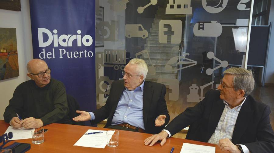 Salvador Furió, Ramiro Rodríguez y Ramón Gómez-Ferrer. Foto R.T.