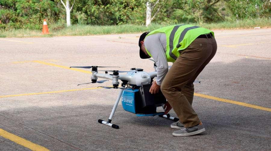 ALE-HOP demuestra la viabilidad del uso de drones para el transporte de material sanitario