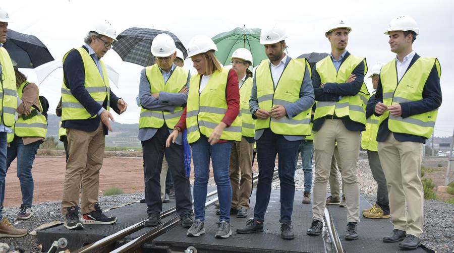 Adif concluirá el acceso ferroviario al Puerto de Sagunto a finales de año