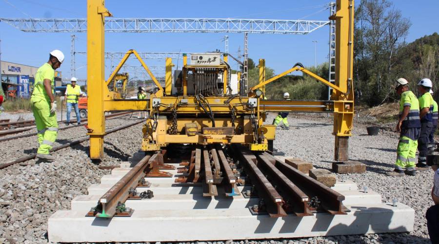 Las obras empezaron el pasado 24 de junio y se espera que terminen el próximo 12 de septiembre. Foto M.V.