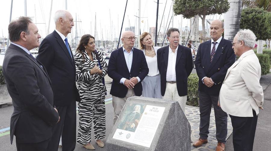 El Puerto de Tenerife acogió recientemente el acto para incorporar nuevos personajes históricos al Paseo de Visitantes Ilustres.