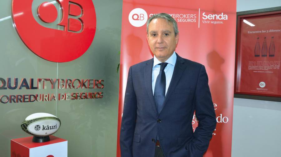 Jorge Pons, consejero delegado de Quality Brokers. Foto: Raúl Tárrega.