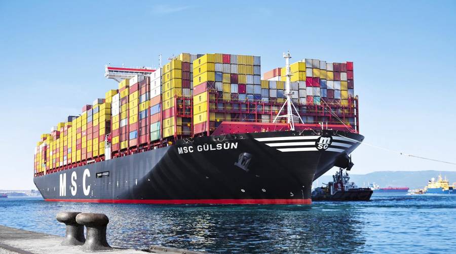 El “MSC Gulsün”, con 23.756 TEUs, batió el récord de capacidad cuando entró en operación en 2019.