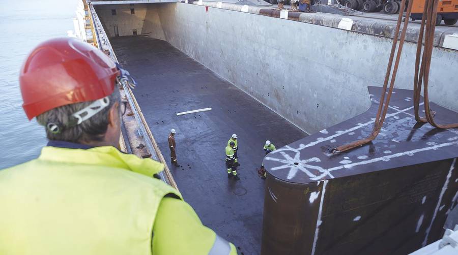 La mercancía general creció un 12,65% el pasado año.