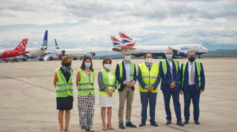 El aeropuerto de Castell&oacute;n activa la nueva l&iacute;nea de mantenimiento de aviones