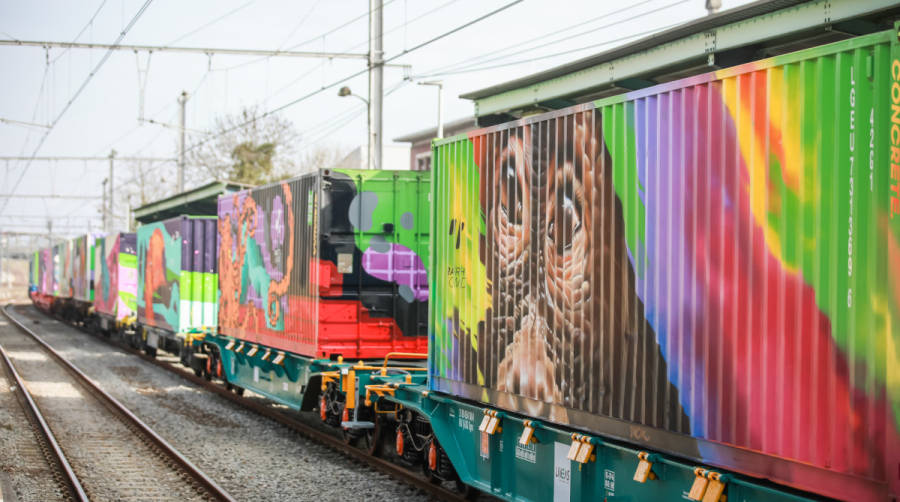 APM Terminals Maasvlakte II se convierte en el destino final de la gira europea de Noah&rsquo;s Train