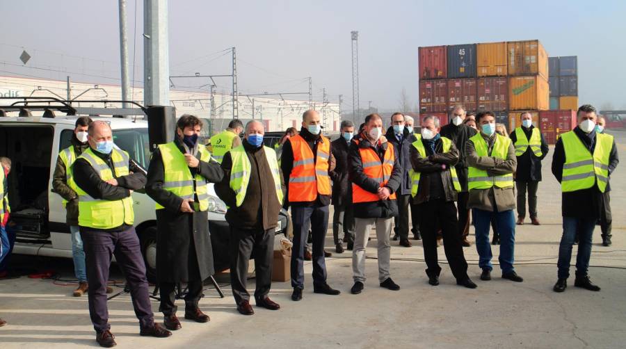 En marcha la nueva conexión ferroviaria Villafría-Port de Barcelona