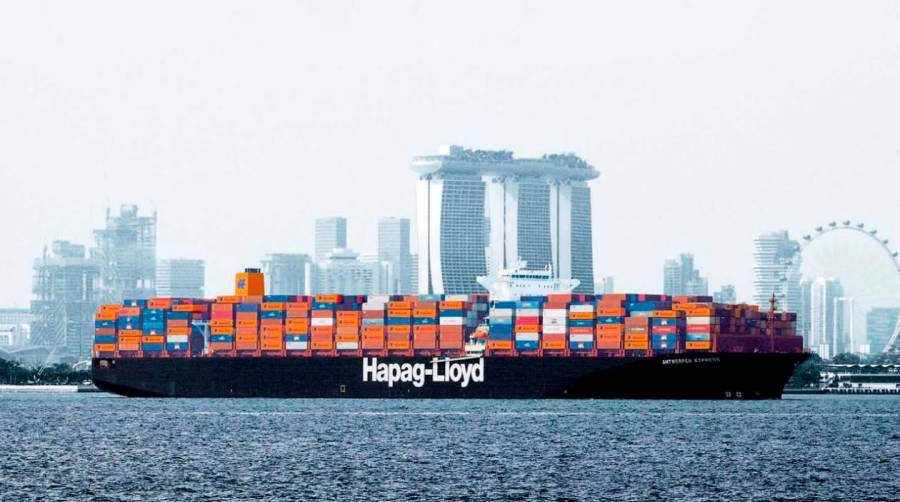 Hapag-Lloyd concluyó el primer semestre con un EBITDA de 1.800 millones de euros