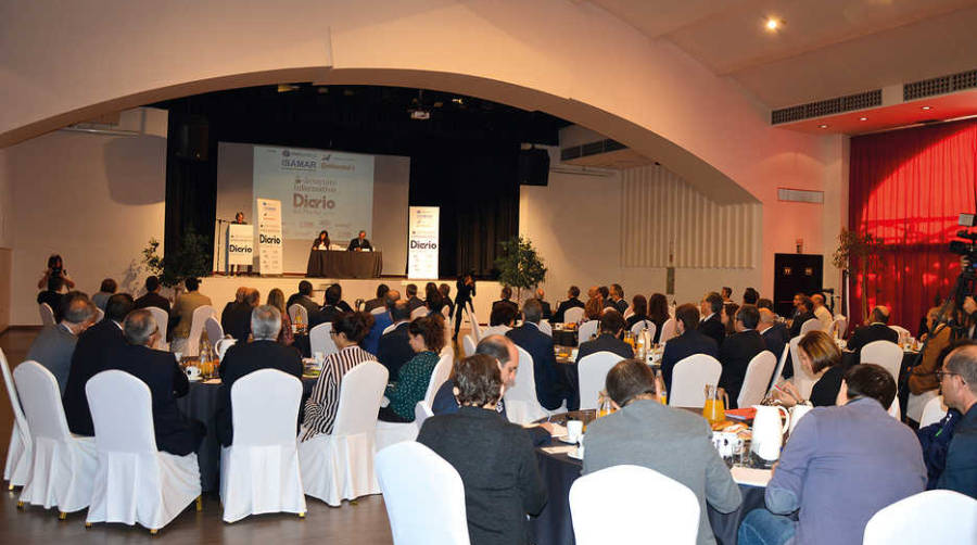 El Desayuno Informativo de Diario del Puerto celebrado en Castell&oacute;n fue un &eacute;xito de participaci&oacute;n. Foto Alba Garc&iacute;a.