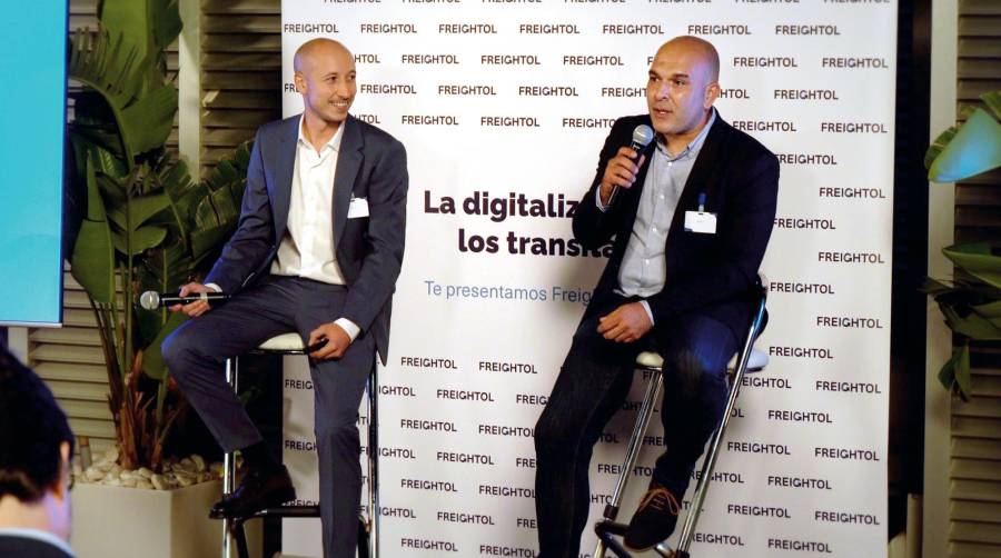 Jaume Archidona, CEO de Freightol, y Raúl Pérez, CCO de Freightol.