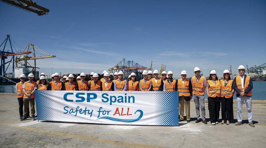 Equipo CSP Spain en el Safety Day.