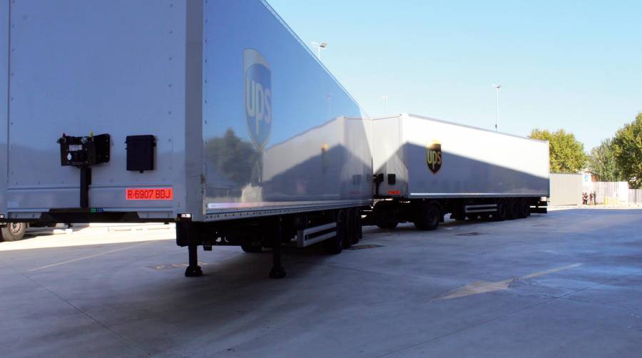 El hub de UPS en Barcelona opera 50.000 paquetes diarios