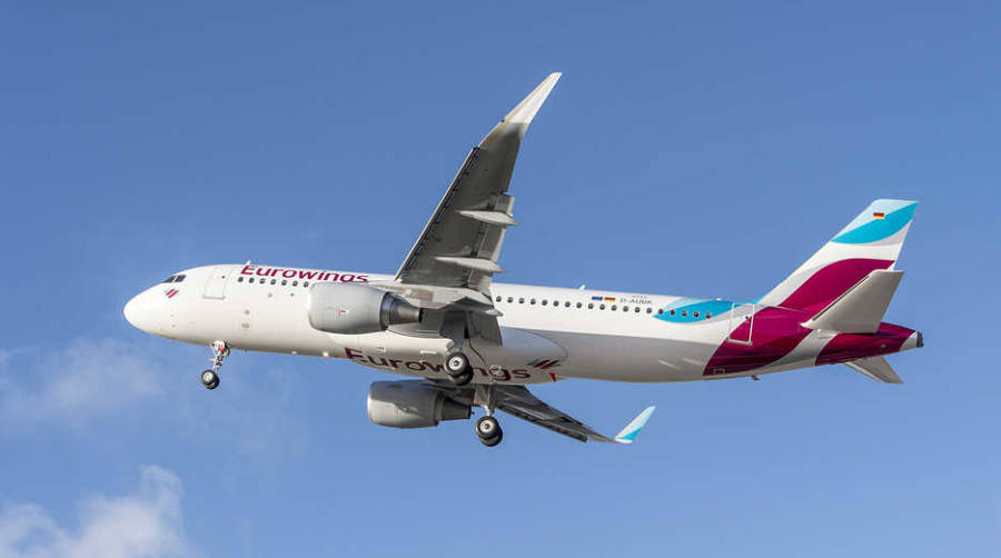 Eurowings present&oacute; ayer el &uacute;ltimo de los 77 aviones integrados en su flota desde principios de a&ntilde;o. Se trata de un Airbus A320, propiedad de Magnetar, con disponibilidad para 174 plazas.