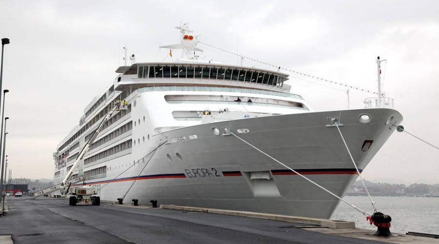 El crucero de Hapag Lloyd &quot;Europa 2&quot; elige Bilbao como puerto de escala dentro de su viaje inaugural