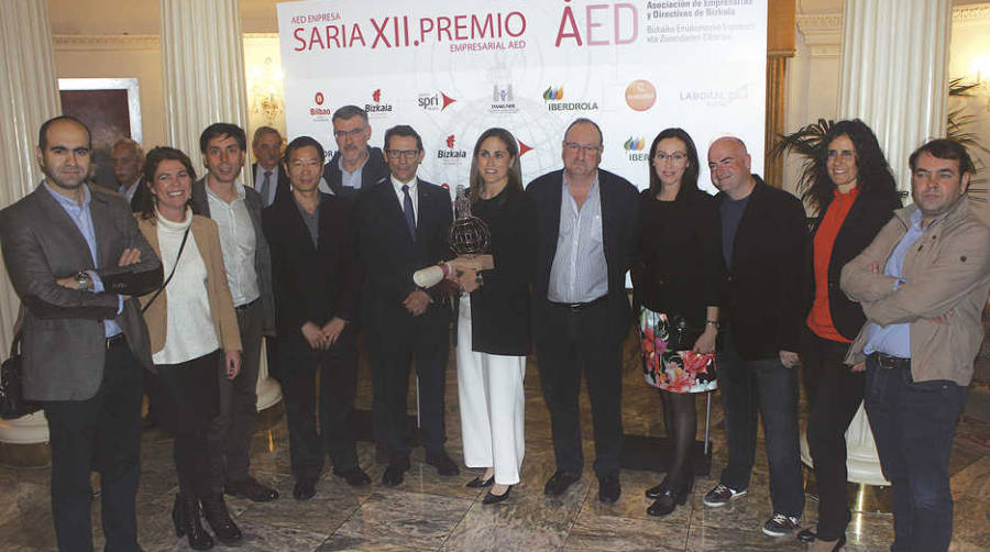 AED premia la labor de Elvira Gallego, terminal manager de Noatum Container Terminal Bilbao