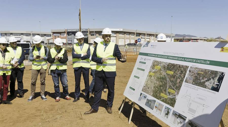 MITMA inicia las obras del acceso ferroviario sur al Puerto de Castellón