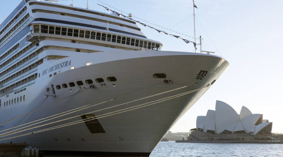 El crucero &ldquo;MSC Orchestra&rdquo; llega por vez primera a Sidney