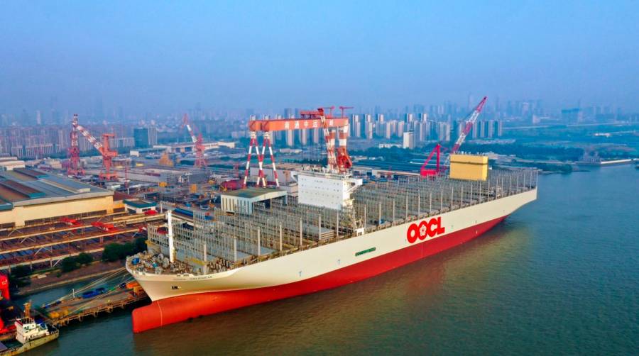 “OOCL Valencia” es el séptimo buque ecológico de 24.188 TEUs de la flota de OOCL.