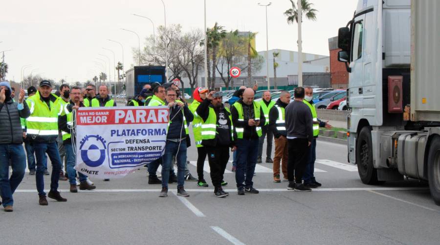 El paro convocado por Plataforma afronta hoy su decimoctava jornada.