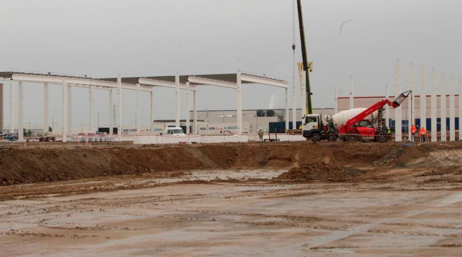 Las obras de G-Park Pinto finalizarán en cuatro meses. Foto B.C.