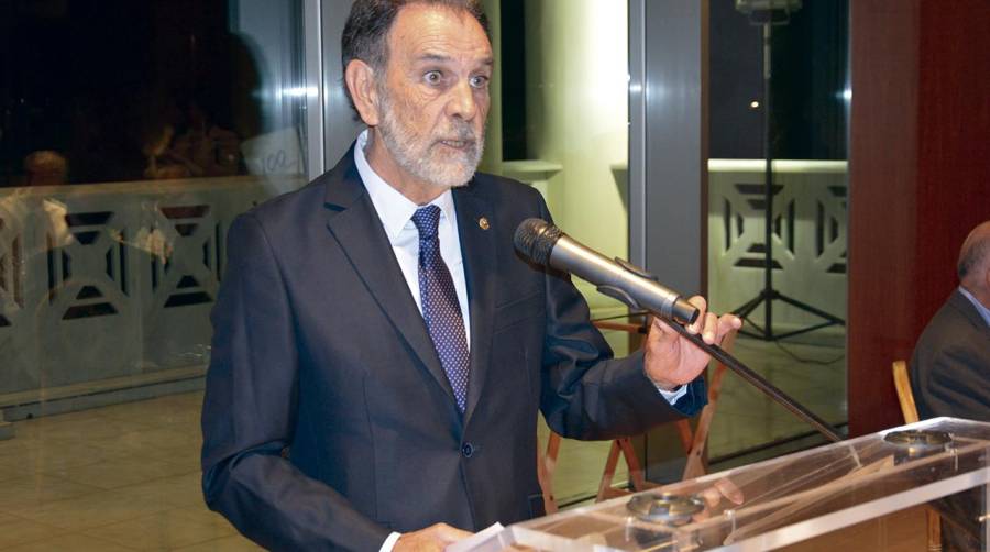 Emilio Guardiola, presidente del Colegio Oficial de Agentes y Representantes Aduaneros de Valencia. Foto R. T.