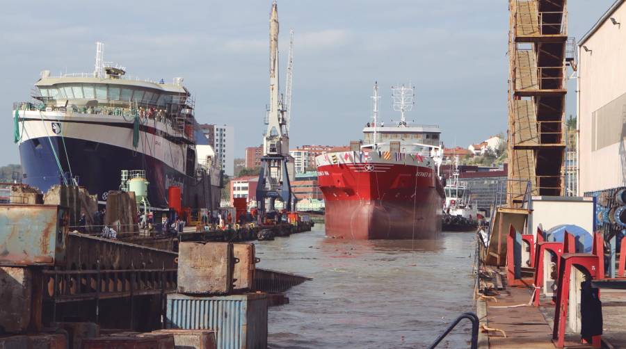 La botadura del “Bermeo NM” acredita la visión de futuro e innovación de Astilleros de Murueta