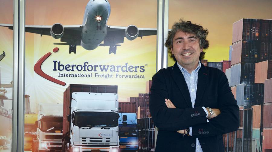 Santiago Hern&aacute;ndez Navarro, director de Iberoforwarders Valencia. Foto: Ra&uacute;l T&aacute;rrega.