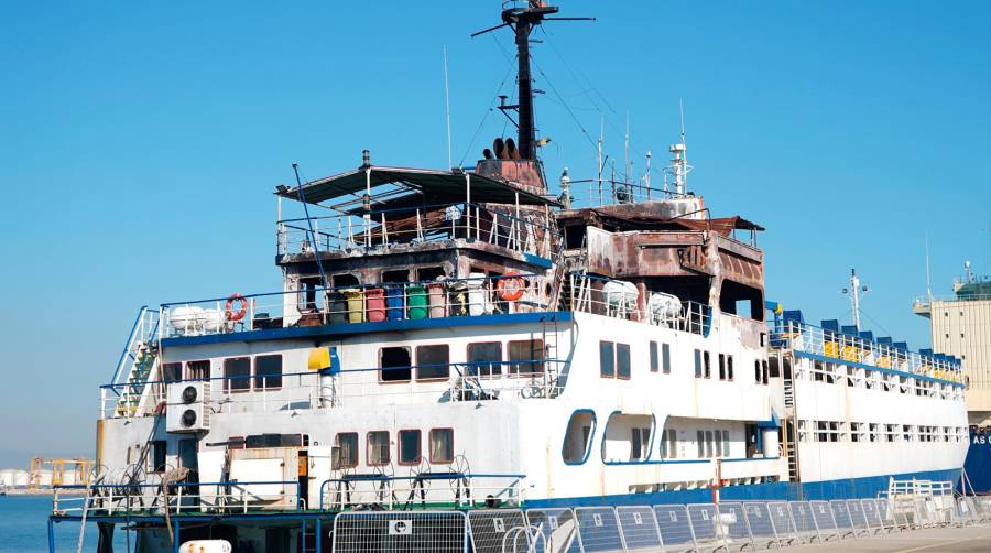 Port Tarragona declara el “Elbeik” en estado de abandono