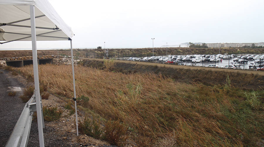 Parte del terreno donde se construir&aacute; la ZAL del Port de Tarragona. Foto L. Escrihuela.