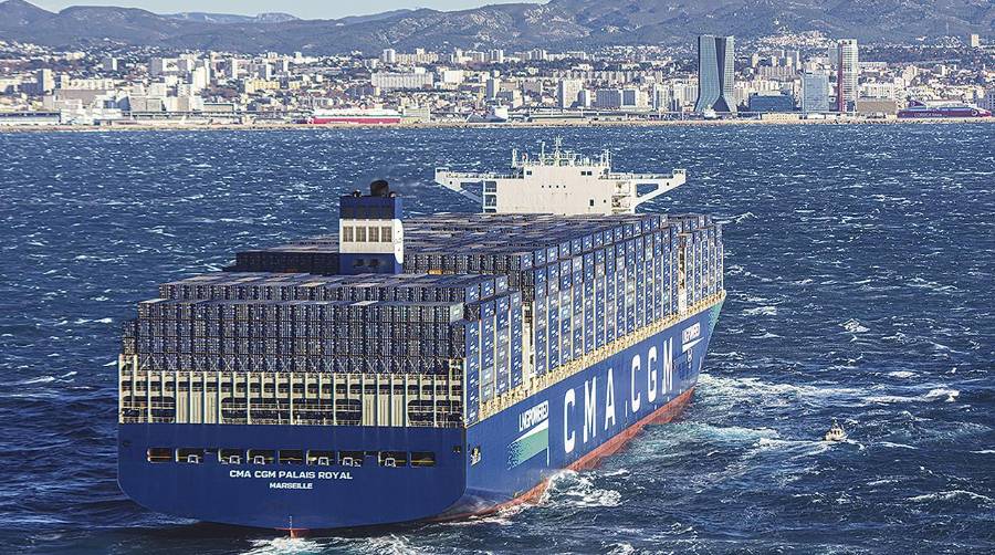 CMA CGM reestructura su servicio entre Barcelona, Malta y Argelia