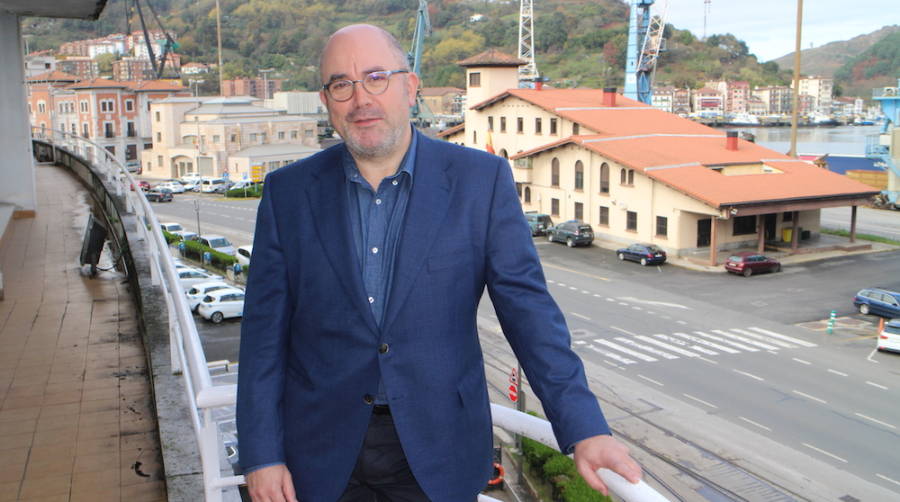 Felix Garciand&iacute;a ha presidido la Autoridad Portuaria de Pasaia desde enero de 2018 a septiembre de 2020. Foto J.P.