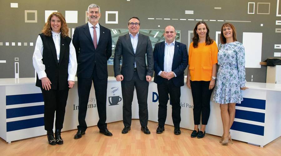 Loli Dolz, Francisco Prado, Rubén Ibáñez, Fernando Vitoria, Magda Tatay y Elena Rincón. Foto R.T.