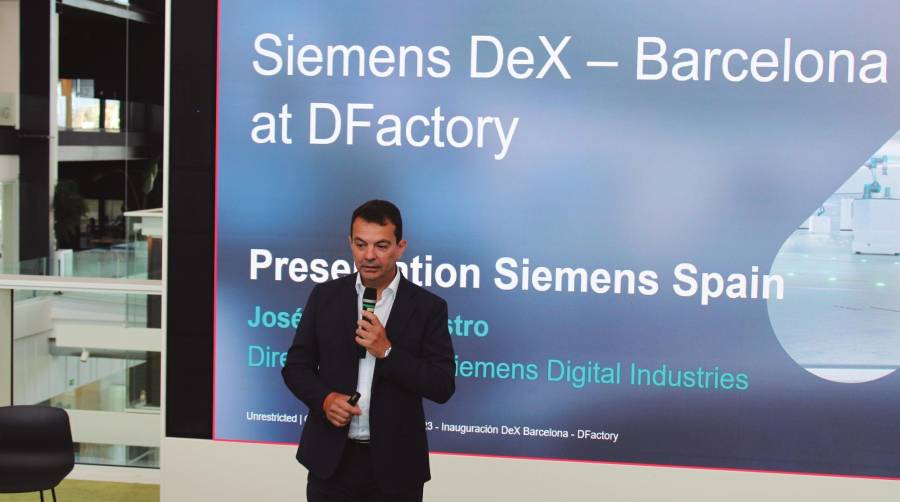 Siemens refuerza el desarrollo intralogístico con la inauguración de un centro pionero en DFactory