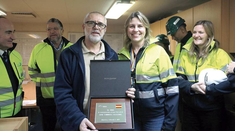 El “As Nina” inaugura las escalas de Gemini en Algeciras