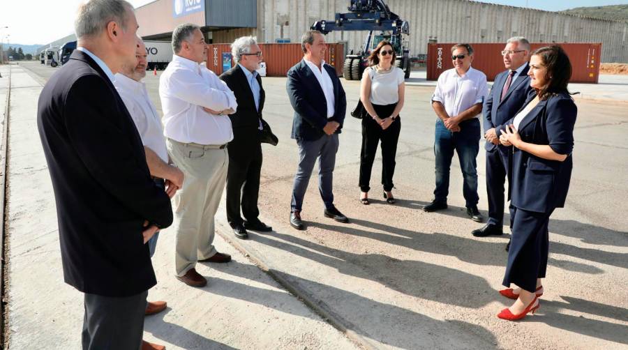 La presidenta del Gobierno de La Rioja, Concha Andreu, visitó recientemente las instalaciones del CLIR en Agoncillo.