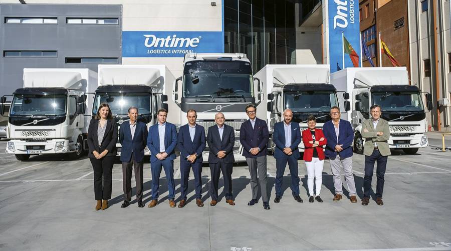 Ontime suma a su flota 20 nuevos camiones Volvo 100% eléctricos