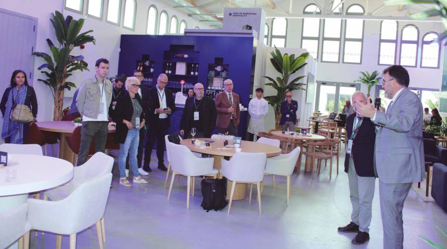 Jornada de prensa en el hospitality de Port de Barcelona