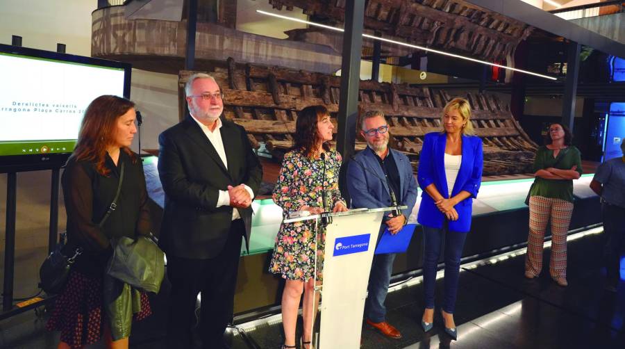 El Museu de Port Tarragona presenta dos embarcaciones del siglo XVII halladas en 2012 en la Plaza de los Carros