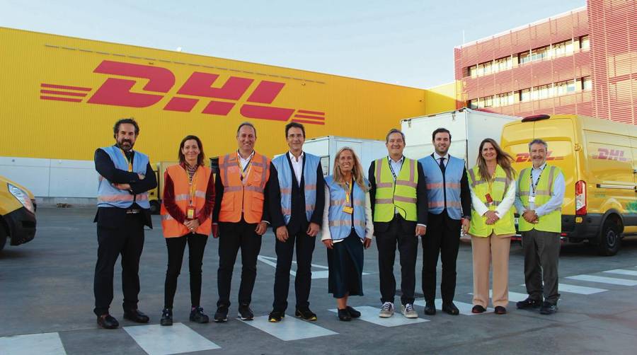 Rocío Albert ha podido conocer el mayor centro operativo de DHL Express en nuestro país.