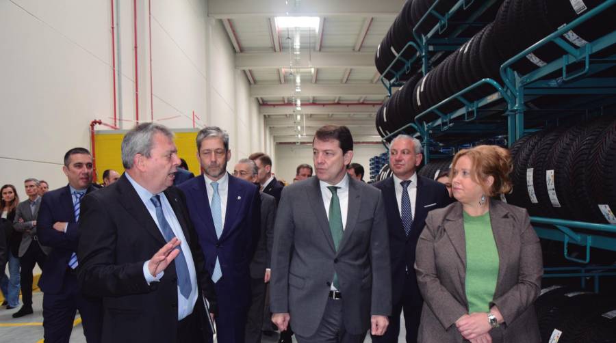 Bridgestone centraliza su logística en Burgos con una plataforma para 800.000 neumáticos