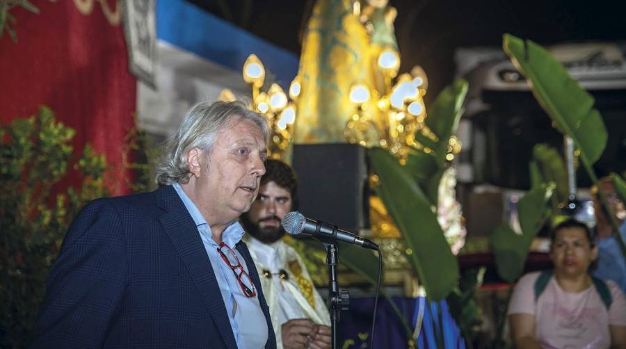 Transportes Ortega celebra la visita de la Virgen de los Desamparados