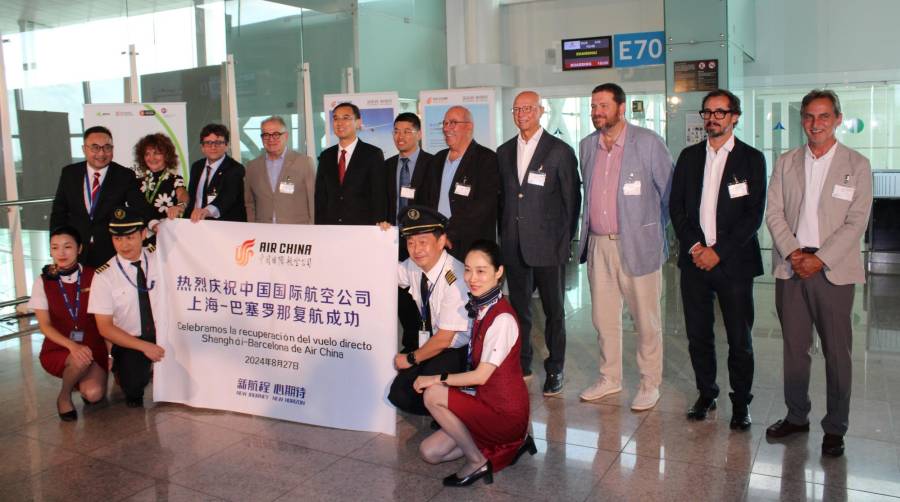 Air China recupera la conexión directa Barcelona-Shanghái con tres vuelos semanales