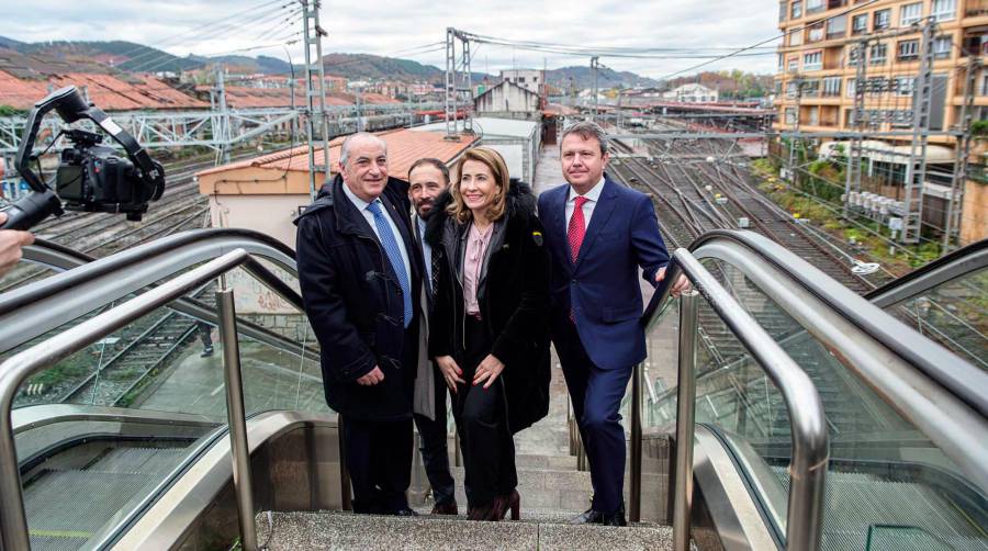 Las instituciones dan nuevos pasos hacia la integración sostenible del ferrocarril en Irún