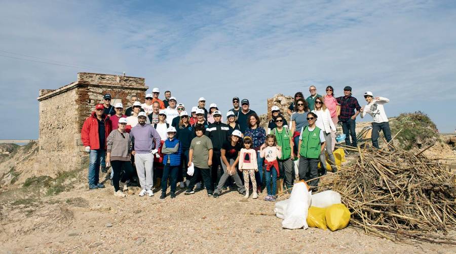 Foto de grupo durante la jornada.