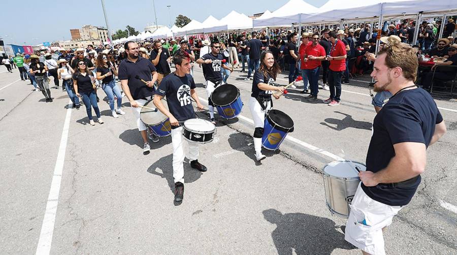 La música y el buen rollo presidieron la XI Fiesta de la Logística de Barcelona.